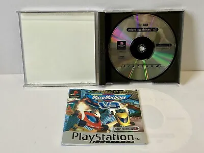 Micro Machines V3 PS1 - Complete - Tested • £6.99