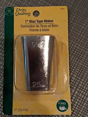 $16.99 • Buy Dritz Quilting 1  Bias Tape Maker  New 