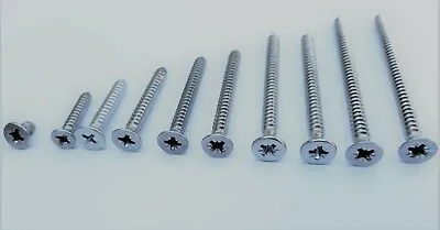 POZI Countersunk Self Tapping Screw Marine Grade A4 Stainless No 4 6 8 10 12 • £3.30