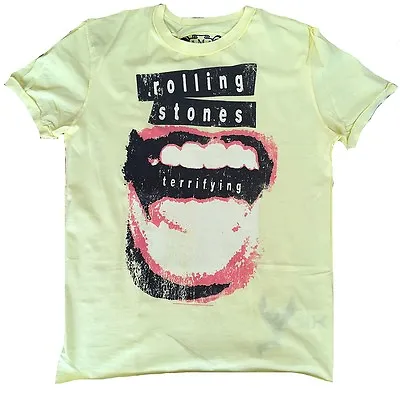Amplified Official Vintage Rolling Stones Terrifying Tongue Rock Star T-Shirt M • $78.03