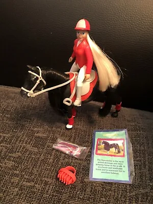 £8.50 • Buy Vintage 1990s 'My Beautiful Horses' Hanoverian Horse Prince & Rider Accessories