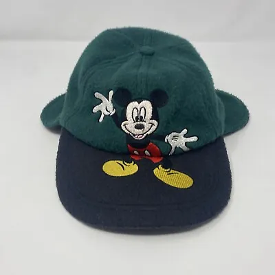 Mickey Mouse Hat Cap One Size Flex Stretch Fit Ear Flap Unlimited Vintage • $15