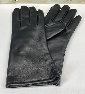 Illinois Glove Co Leather Military Dress Gloves Poly/Wool Lining Size 4 *NWT* • $14.95