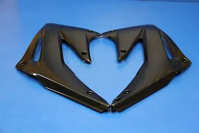 2004 02-04 CRF450R CRF 450R Radiator Shrouds Side Cover Black Left Right Guards • $34.99