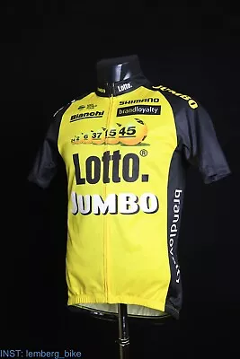 Uci Pro Team Lotto NL Jumbo 2017 Shimano Cycling Jersey (Small) • $45