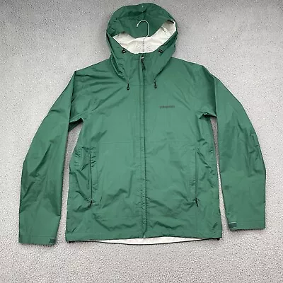 Patagonia Jacket Mens Large Torrentshell Waterproof Rain Shell Coat Green H2NO • $109.99