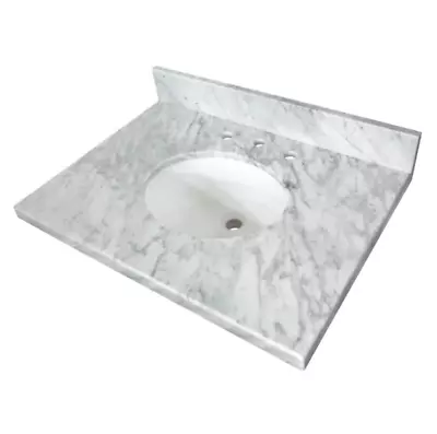 Templeton KVPB3622M38 Marble Vanity Sink Top Carrara Marble - KVPB3622M38 • $539.95