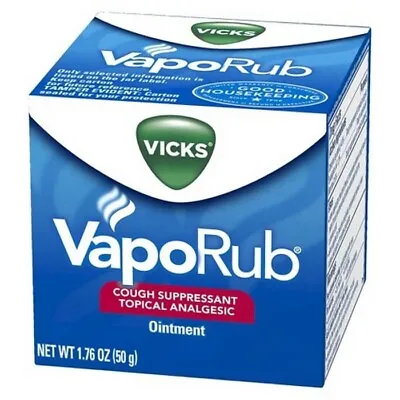 2pc Vicks VapoRub  Cough Suppressant Topical  Analgesic Oniment (1.76oz) Exp6/24 • $15.95