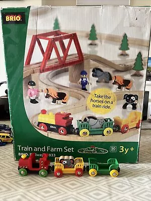 Brio 33044 Train And Farm Set 50 Pieces  • £26.23