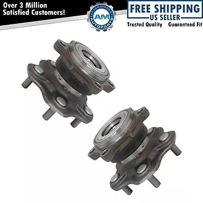 Rear Pre-Pressed Wheel Bearing & Hub Assembly Pair For Nissan 350Z Infiniti G35 • $113.99