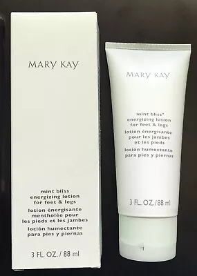 New In Box Mary Kay Mint Bliss Energizing Lotion For Feet & Legs ~ Fast Ship • $9.95