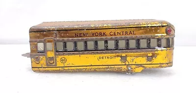 Marx Trains New York Central Copper Mercury Detroit Coach O Gauge • $59.99