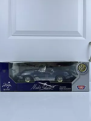 Diecast 1:18 Corvette Mako Shark XP-755 Motor Max Black 1:18 Die-cast Tri-color • $26.99