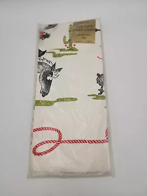 £19.67 • Buy Western Hallmark Extra Large Table Cover Cloth 60 X 102 Inches Vintage - 1970's