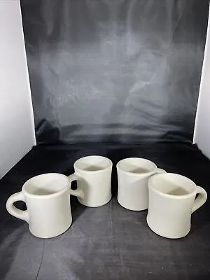 4 - Vintage STERLING CHINA Vitrified Coffee Mugs Cups East Liverpool OHIO Heavy • $20.88