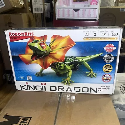 NEW Kingii Dragon Robot Kit RobotiKits OWI-892 Build Your Own Robot Pet • $15