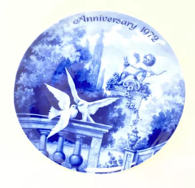 Kaiser ANNIVERSARY PLATE 1972 Love Birds 71531 • $8.99