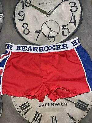 Build-A-Bear Workshop Boys Red/Union Jack Boxer Shorts Fits B-A-B Teddy Bears  • £1.99