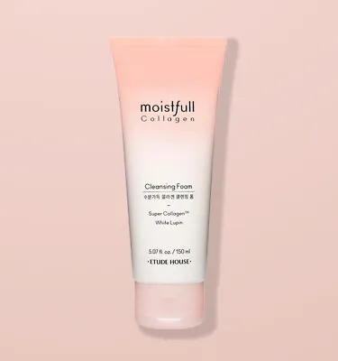 ETUDE HOUSE Moistfull Collagen Cleansing Foam 150ml Foam Cleanser Skincare Korea • $14.83