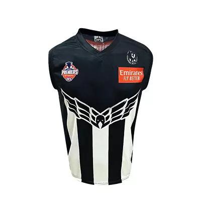 Collingwood Magpies Guernsey AFL Home Footy Men Jersey Football Kids Jumper • $79.99