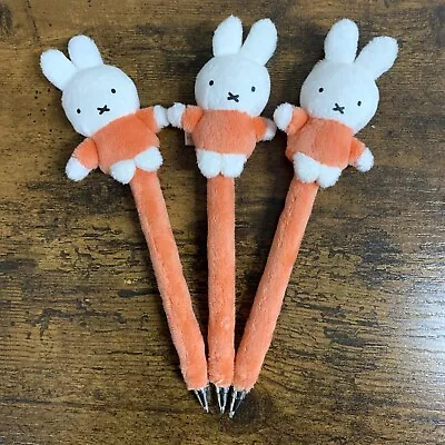 Lot Of 3 Miffy The Rabbit Plush Pens Japanese • $15.99