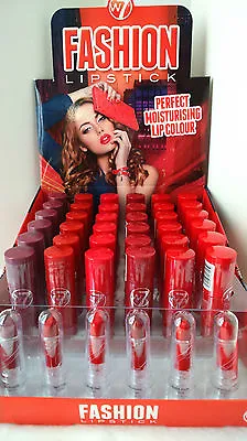 W7 Fashion Lipstick The Reds Assorted Shades New • £3.25