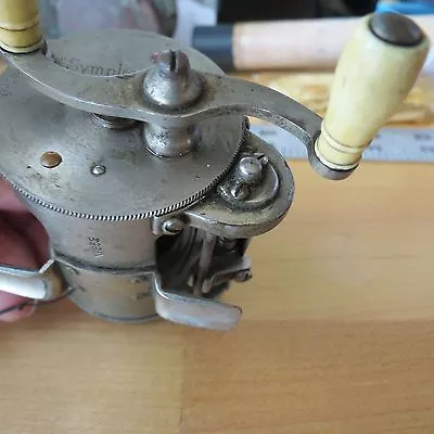 Vintage Meisselbach Symplopart Fishing Reel (Lot#11209) • $95.95