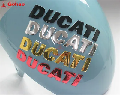 3D Sticker Decals For DUCATI DIAVEL HYPERMOTARD MONSTER SUPERBIKE SUPERSPORT • $10.39