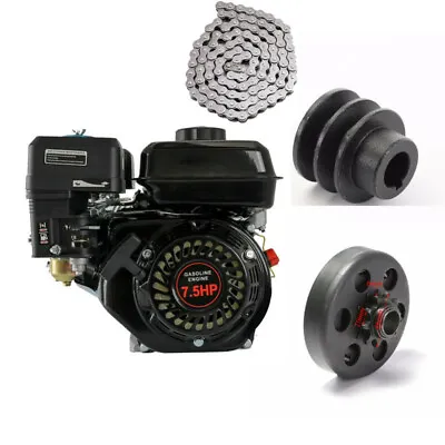 7HP 210cc OHV Horizontal Shaft Gas Engine Motor For Go Kart 168F ATV Trike Drift • $358.97