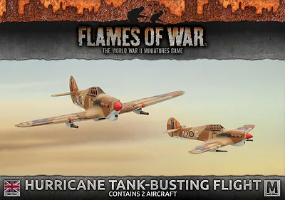 Flames Of War - British: Hurricane Tank-Busting Flight BBX40 • $26.99