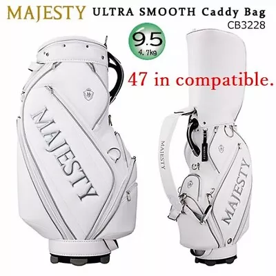 MAJESTY ULTRA SMOOTH Golf Caddie Bag CB3228 9.5-Type 4.7kg WH/SI Japan Post EMS • $689.99