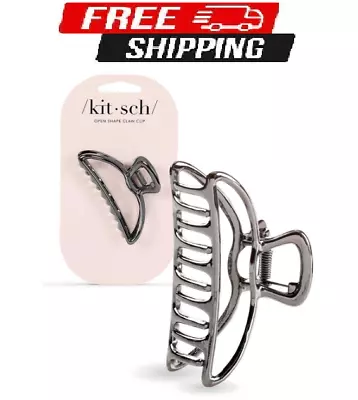 Kitsch Non Slip Large Metal Hair Claw Clip - Holds Thick Hair Securely | Stylish • $11.14