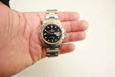 $6499 • Buy Rolex Explorer II Men's Black Watch - 16570
