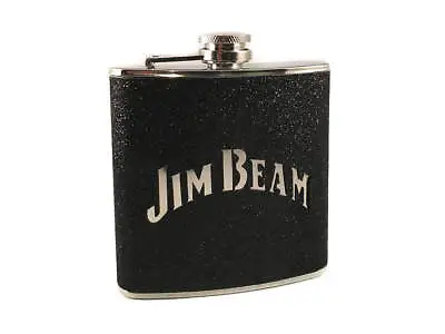 $19.95 • Buy Jim Beam Stainless Steel 6oz Black Hip Flask