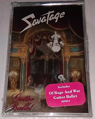 Savatage Gutter Ballet NOS SEALED CASSETTE With Hype Sticker 1989 (PA) • $9.99