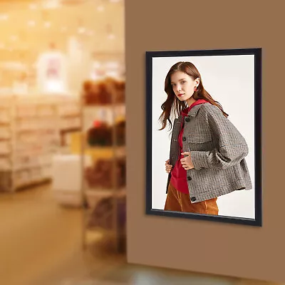 LED Light Box Movie Poster Display 23.6×35.8  Advertising Frame Store Wall Mount • $79