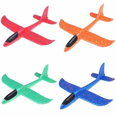 Plane Kids Gifts Foam Aeroplane Hand Throw Airplane Foam Gliders Fly Aeromodelo • £4.66