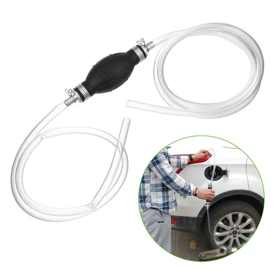 $7.89 • Buy Manual Hand Siphon Syphon Transfer Pump Fluid Liquid Water Gas Gasoline