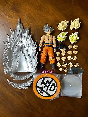 SH Figuarts Dragon Ball Z Black Hole MUI Ultra Instinct Goku *BOTH VERSIONS* • $119.94