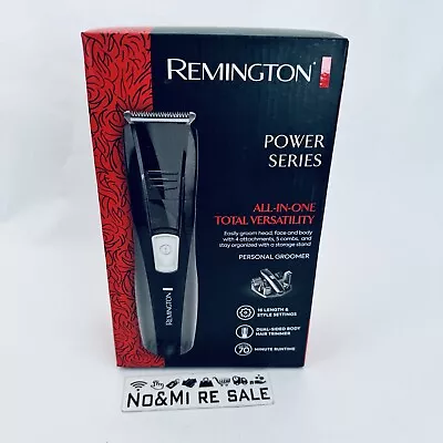 Remington PG526 Head To Toe Lithium Powered Body Groomer Kit Beard Trimmer Black • $29.99