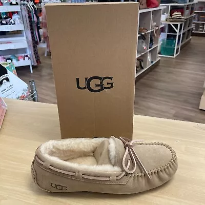 UGG Women's Dakota Moccasin Slippers Tobacco/Pink • $99.95