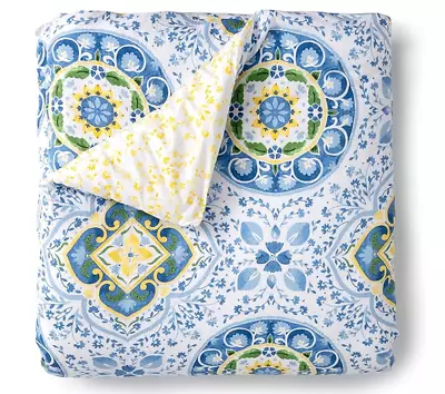 3 Pc Duvet Cover Set By Martha Stewart 100% Cotton Luxurious Comforter Cover • $49.99