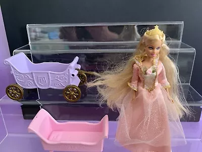 Barbie Mini Kingdom  Princess Annelise & Lilac Carriage Princess & The Pauper • $18.65