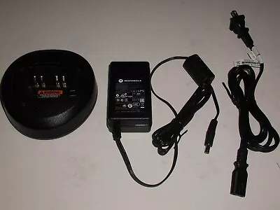 Motorola MagOne Mag One BPR40 Desktop Rapid Charger Base PMLN5041A GENUINE OEM • $29.99