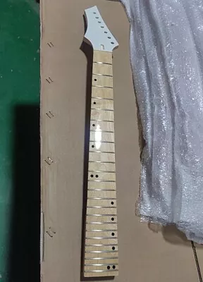 7 String 24frets White Reverse Headstock Electric Guitar Neck Maple Fingerboard • $69