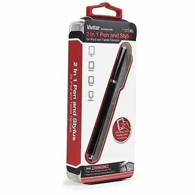 Vivitar V89288 2 In 1 Pen & Stylus For IPad IPhone Tablets Smart Phone • $6.50