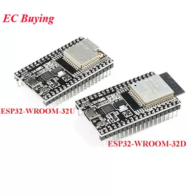 1/5Pcs ESP32 WROOM 32D 32U DevKitC Development Board Flash 4MB 5V/9V WiFi Module • $22.92