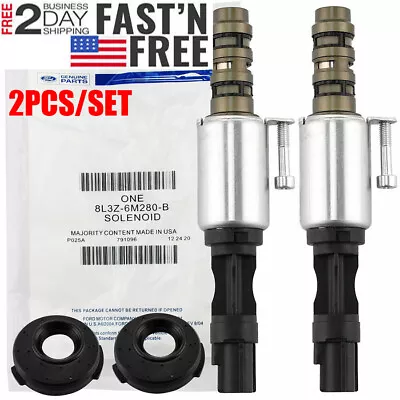 For 04-10 Ford F-150 Expedition 4.6L 5.4L VCT Camshaft Timing Solenoid Valve 2PC • $47.79