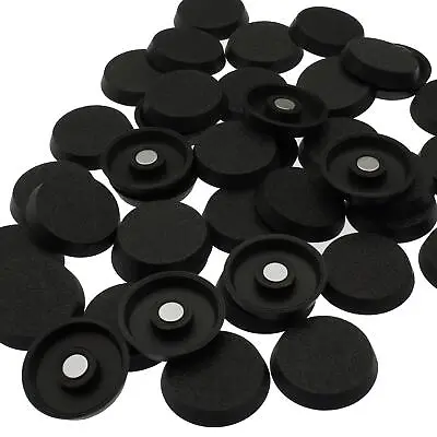 25mm Round Wargaming Plastic Model Bases + Magnet For Warhammer AOS 40K • £21.99