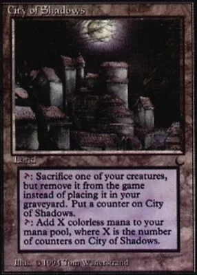 City Of Shadows The Dark MTG Magic - Kid Icarus • $31.25